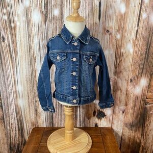 Old navy unisex jean jacket dark wash size 3T
